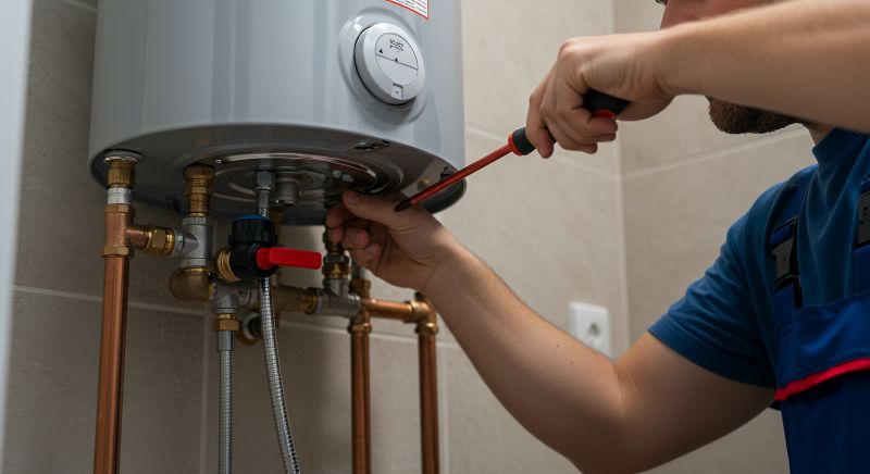 Gas Water Heater Repair detail